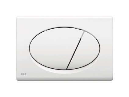 ALCA Ovládací tlačítko pro WC moduly, bílá-lesk M70