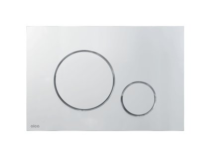 ALCA Ovládací tlačítko pro WC moduly, chrom-mat M672