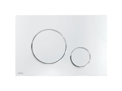 ALCA Ovládací tlačítko pro WC moduly, chrom-lesk M671