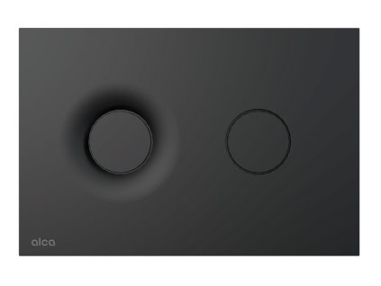 ALCA Ovládací tlačítko pro WC moduly, černá-mat M1978