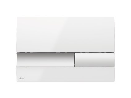 ALCA Ovládací tlačítko pro WC moduly, bílá-lesk M1730