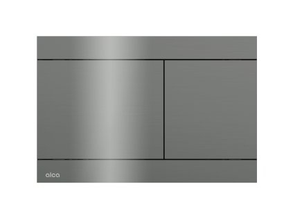 ALCA Ovládací tlačítko pro WC moduly, GUN METAL-lesk FUN-GM-P
