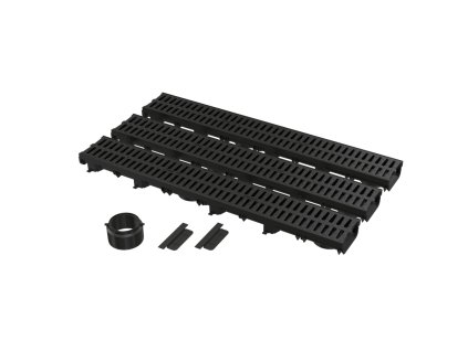 ALCA Garážový set 3 m (2× čelo, 1× hrdlo DN110) AVZ112-G501