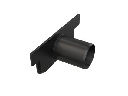 ALCA Čelo pro zaslepení konce žlabu s přítokem DN40 AVZ-P018