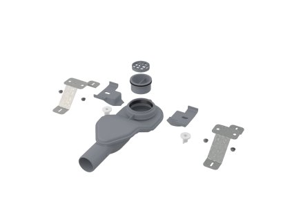 ALCA Extra-nízký sifon DN40 a sada nastavitelných noh APZ-S6