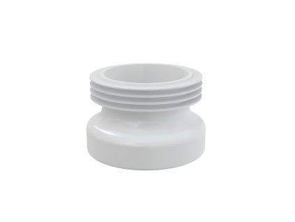 ALCA WC manžeta k volně stojícímu WC, přímá, 90–110 mm, délka 100 mm, PVC, bílé A99