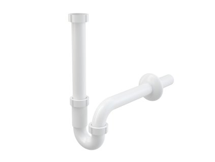 ALCA Sifon trubkový umyvadlový DN 32 s převlečnou maticí G 5/4" A80-DN32