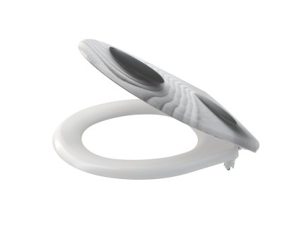 ALCA WC sedátko univerzální Softclose, Click systém, Duroplast A604 ZEN