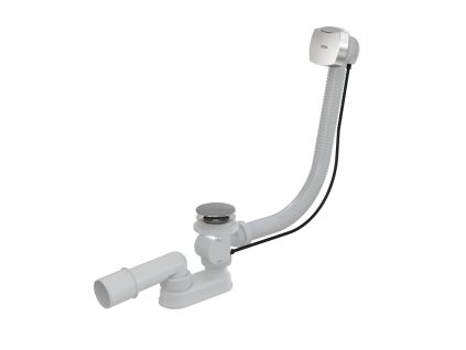 ALCA Sifon vanový automat, délka 80 cm, plast, chrom-lesk A51CRM-80