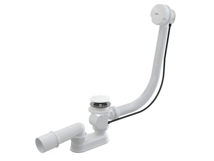 ALCA Sifon vanový automat komplet, bílá-lesk A51BM-120