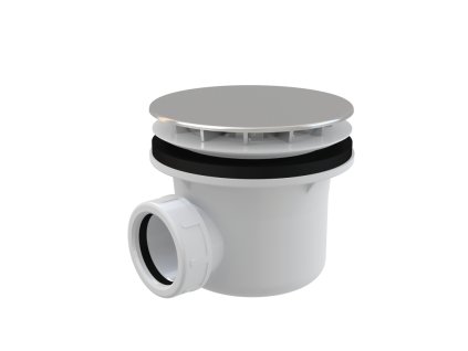 ALCA Sifon vaničkový, pro otvor 90 mm, DN 40, plast, chrom-lesk A49CR