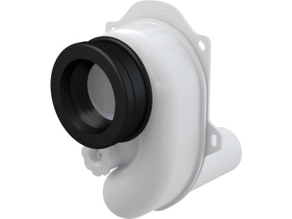 ALCA Sifon pisoárový DN 40 vodorovný s vrapovou vložkou Ø 50 mm, plast A45B