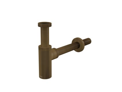 ALCA Sifon umyvadlový DN 32 DESIGN, kulatý, kov, bronz-antic A400ANTIC