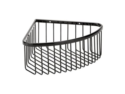 HOPA Polička do sprchy rohová, 265×90×205 mm Barva - Hematit KDBE159208312