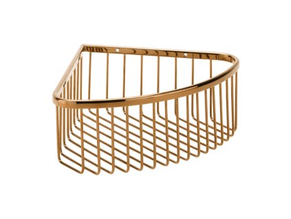 HOPA Polička do sprchy rohová, 265×90×205 mm Barva - Růžové zlato lesklá KDBE158208312