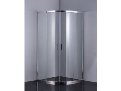 Hopa Set kout BARCELONA PLUS + vanička VENETS Barva rámu - Chrom/Leštěný hliník (ALU), Rozměr A - 90, Rozměr B - 90, Směr zavírání - Univerzální Levé / Pravé, Výplň - Čiré bezpečnostní sklo - 5 / 6 mm OLBPAL90CCLM