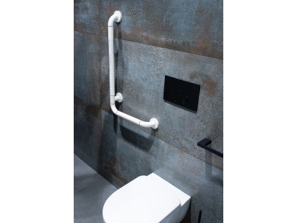 Hopa Madlo pro invalidy, zalomení 90°, bílá barva KD02331418