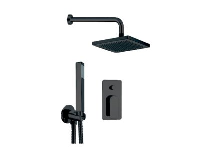 HOPA Sprchový podomítkový set ARNO, 14 - černá matná BAREI09S08O14
