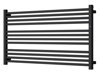 Instalprojekt Koupelnový radiátor STICK LEVEL černá barva Barva - Černá , Doporučená topná tyč (W) - 400, Rozměr A - 80, Rozměr C - 55.5, Skutečný rozměr radiátoru (v mm) - 800 x 555 mm, Typ připojení - Boční RADSTIL806031BN