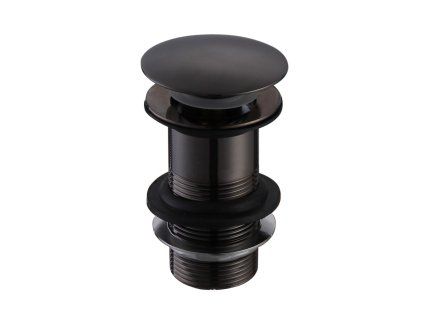 vypust click clack pro umyvadla bez prepadu black