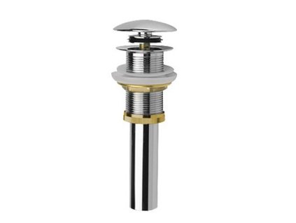 Hopa Umyvadlová výpusť click-clack bez přepadu CHROM OLKLT90A