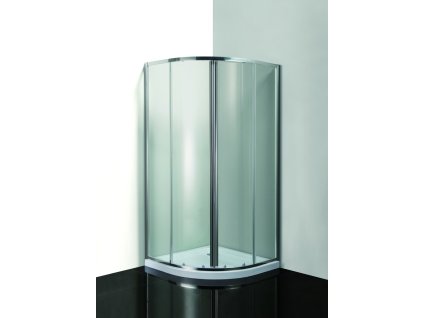 Hopa Sprchový kout SMART - MURO Barva rámu - Chrom/Leštěný hliník (ALU), Rozměr A - 80, Rozměr B - 80, Směr zavírání - Univerzální Levé / Pravé, Výplň - Grape bezpečnostní sklo - 4 / 6 mm OLBMUR80CGBV