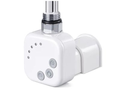 Hopa Topná tyč BURGH s termostatem a časovačem Barva topné tyče - Bílá, Typ připojení - Podomítkové, Výkon topné tyče - 600 W RDOHT160006