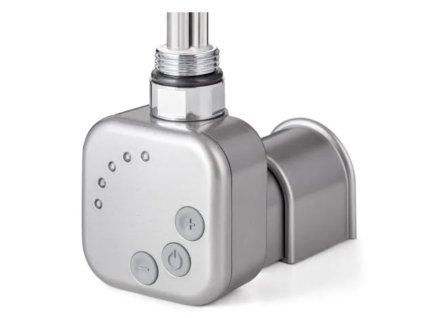 Hopa Topná tyč BURGH s termostatem a časovačem Barva topné tyče - Chrom - matný, Typ připojení - Podomítkové, Výkon topné tyče - 200 W RDOHT120003