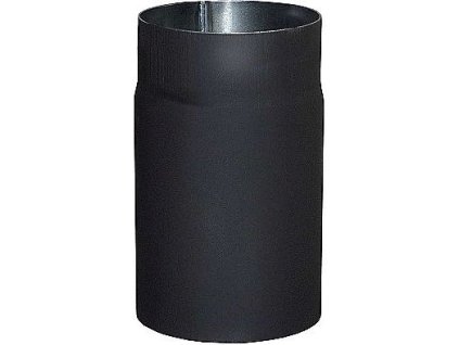 Trubka pr.150mm kouřová, 1,5mm, délka 0,25m, ocel, černá, A97.011525