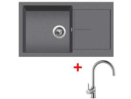 Sinks INFINITY 860 Titanium + Vitalia G14672