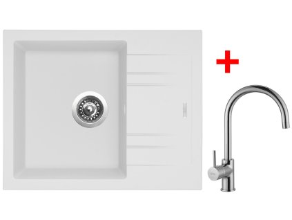 Sinks LINEA 600 Milk + Vitalia G1428