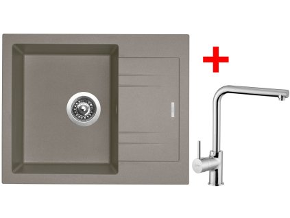 Sinks LINEA 600 Truffle + Elka G1854