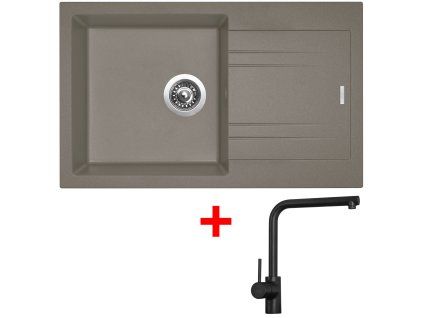 4297591 8596142046218 sinks linea 780 truffle elka cerna matna