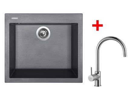 4289216 8596142046744 sinks cube 560 titanium vitalia