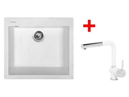 Sinks CUBE 560 Milk + Mix 3 P GR G9628