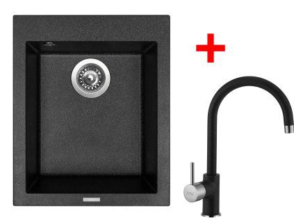 4289202 8596142047079 sinks cube 410 granblack vitalia gr