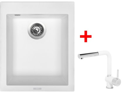 Sinks CUBE 410 Milk + Mix 3 P GR G8828