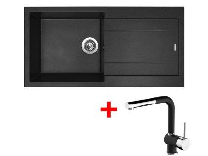 4288630 8596142043644 sinks amanda 990 nanoblack mix 3 p nanoblack