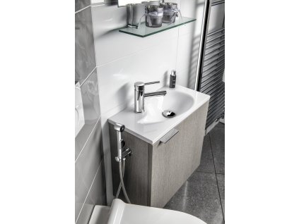 Sapho Koupelnový set LATUS IV 50,5, dub stříbrný KSET-080