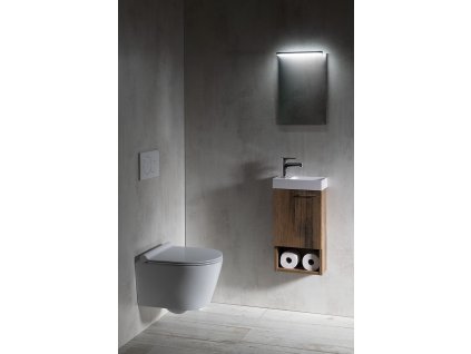 Sapho Koupelnový set LATUS XI 30,5, dub sherwood KSET-075