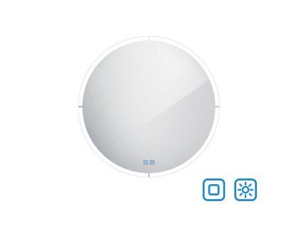 kulate led zrcadlo pr 800 s dotykovym senzorem zp 24002rvx 1