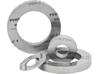 Těsnění DN40 deskové, pro příruby, PN10-40, bezazbestové, TE104040