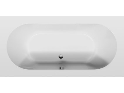 Aqualine JIZERA vana 170x80x39cm, bílá G1780