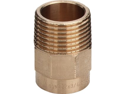 Viega 4243G Cu přechodový kus vnější 22 x 1", 100889
