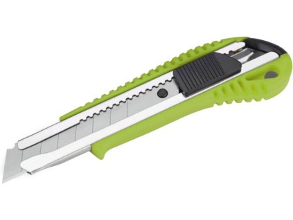 EXTOL nůž ulamovací 18mm, auto-lock, s kovovou výstuhou, 955006