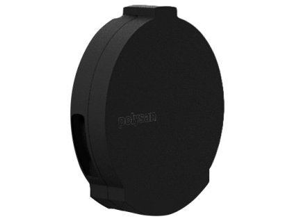 Polysan Ovládání výpusti vanové soupravy s napouštěním přepadem, černá mat 71940.21