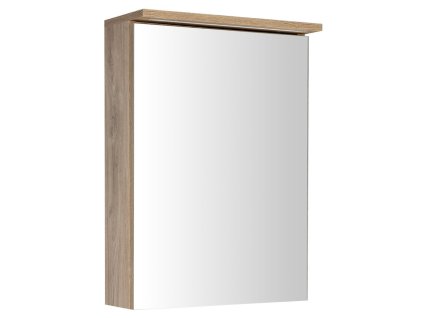 Aqualine KAWA STRIP galerka s LED osvětlením 50x70x22cm, dub emporio WGL35S