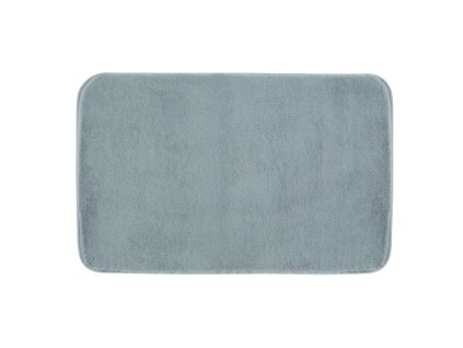 Gedy FUZZY koupelnová předložka, 50x80cm, 100% polyester, protiskluz, azzuro 96FY508062
