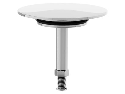 Polysan Zátka výpusti vanové soupravy s napouštěním přepadem, chrom 71941