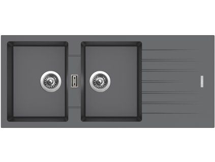 4149740 8596142030231 sinks perfecto 1160 duo titanium